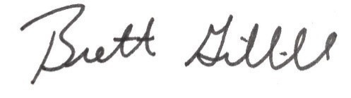 Brett Gilliland Signature