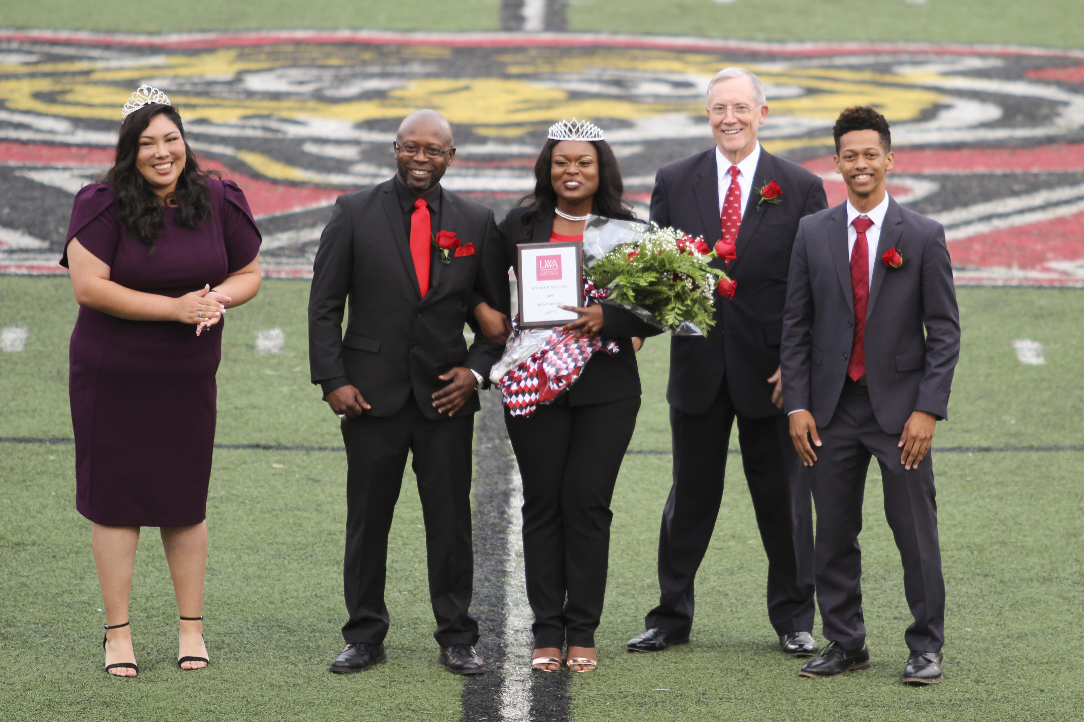2019 Homecoming Queen Crowning on Field