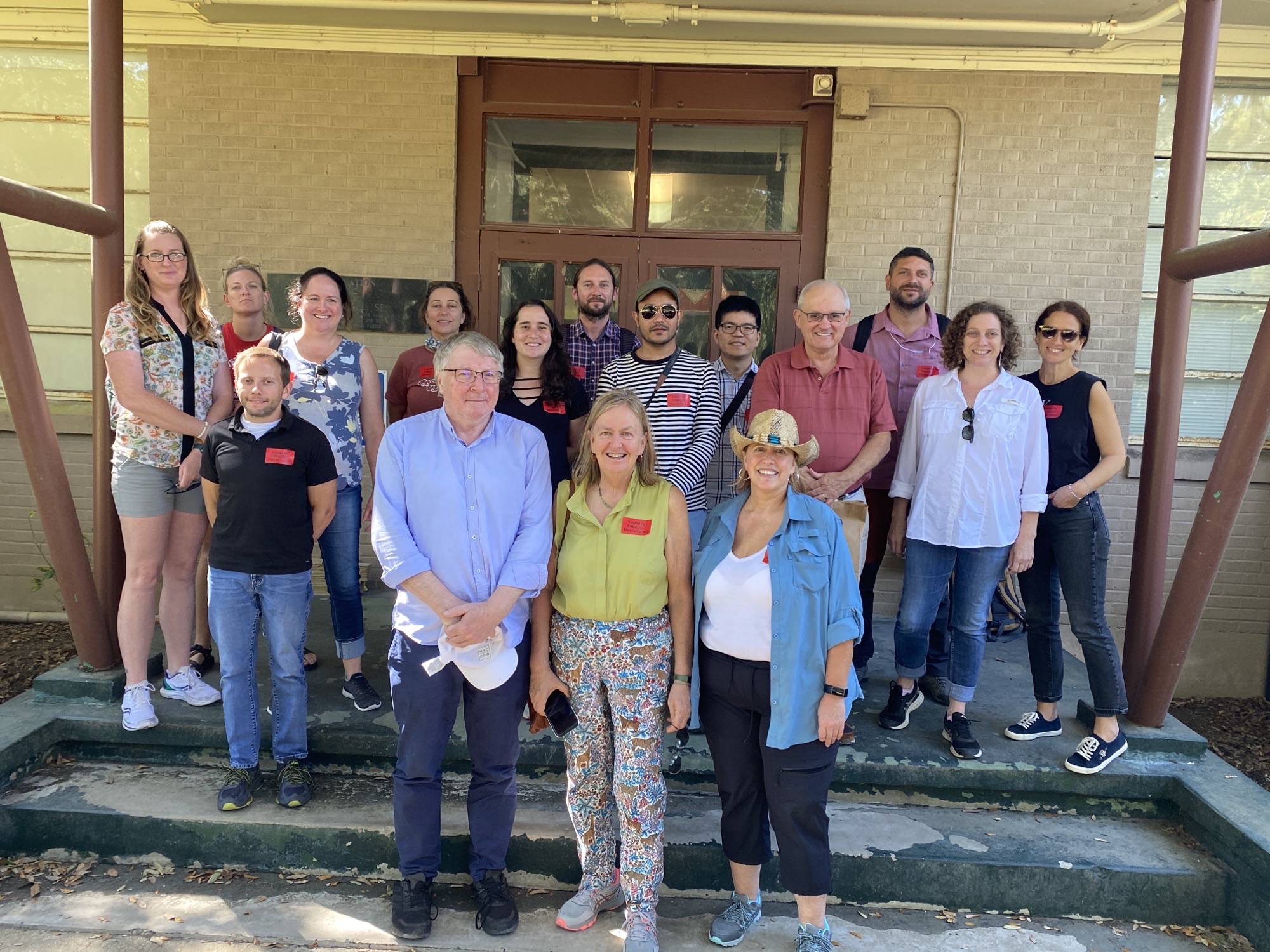 Attendees at the 4th International Congress on the Anthropology of Salt at visited the McIlhenny Company Archives on Avery Island, Louisiana. 