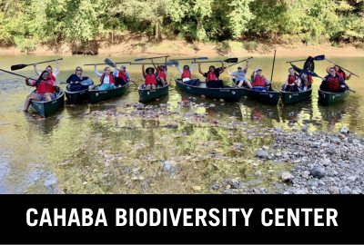 Click here to donate to the Cahaba Biodiversity Center.